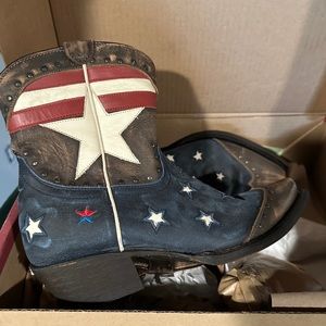 Redneck Riviera Ankle Cowboy Boots
